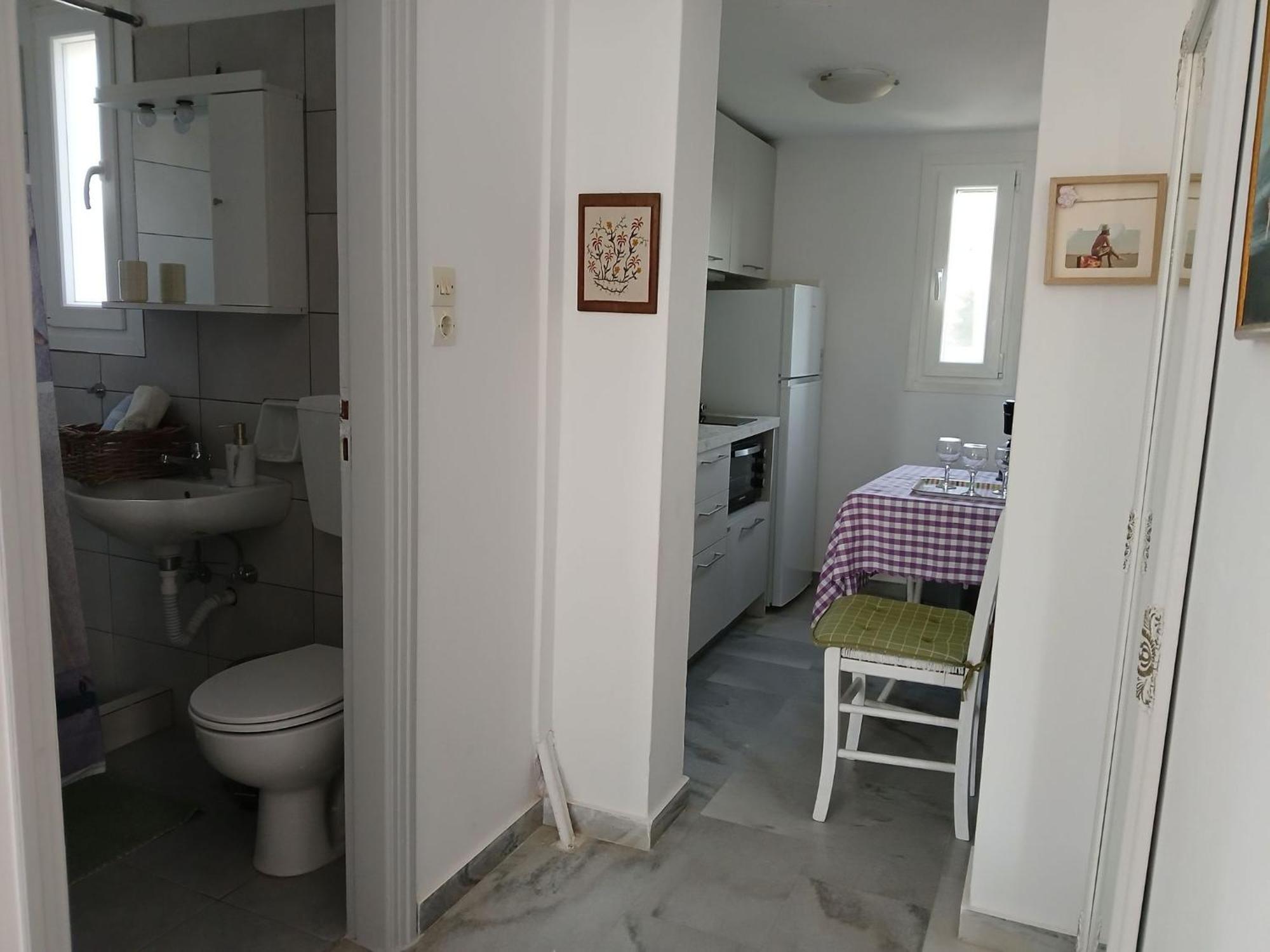Kiki'S Dream Apartment Balcony With Sea Views Хриси Акти Екстериор снимка
